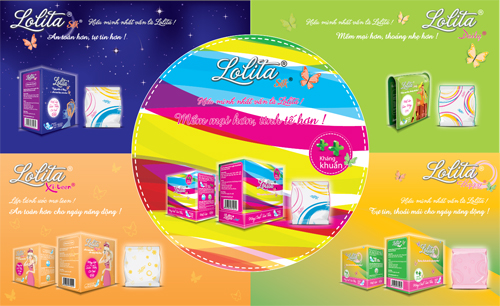 Băng vệ sinh, Băng vệ sinh Lolita, Sản phẩm Lolita