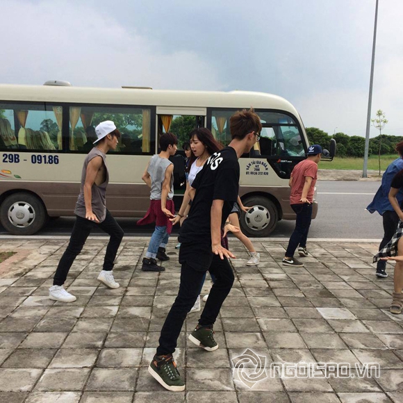 Sao việt,sao việt,ca sỹ min,rapper min,nhóm nhảy st 319,hậu trường lãng mạn của min