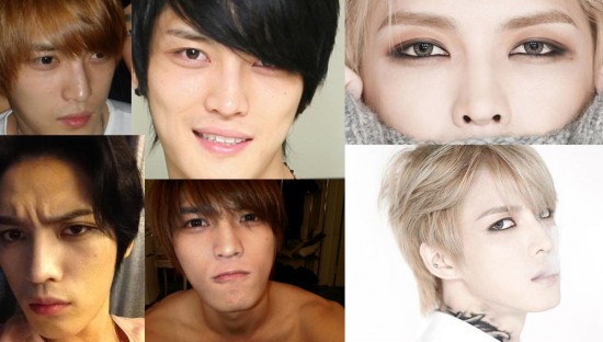 Kim Jaejoong,Yunho,Big Bang, Taeyang, Taemin,TVXQ (DBSK), sao Hàn trang điểm, mỹ nam Hàn, thần tượng Hàn