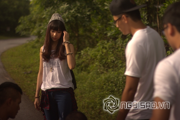 Sao việt,sao việt,ca sỹ min,rapper min,nhóm nhảy st 319,hậu trường lãng mạn của min