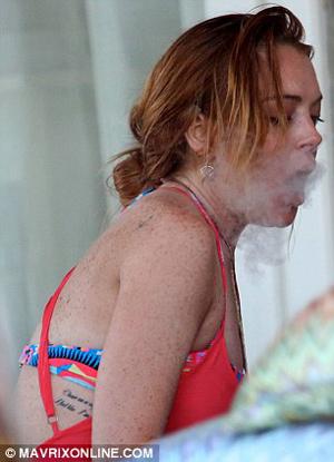 ,Người tình Lindsay Lohan,Lindsay Lohand,Lindsay Lohan đánh người,Lindsay Lohan xuống sắc thảm hại,Lindsay Lohan xấu xí