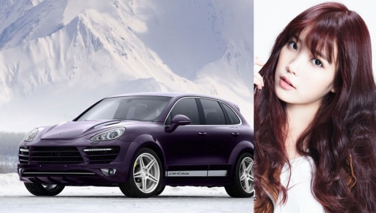 Tiffany,SNSD,Suzy,CL,2EN1,tai nạn xe hơi của sao,xe của sao Hàn,xe ô tô sao Hàn,xế hộp của sao Hàn