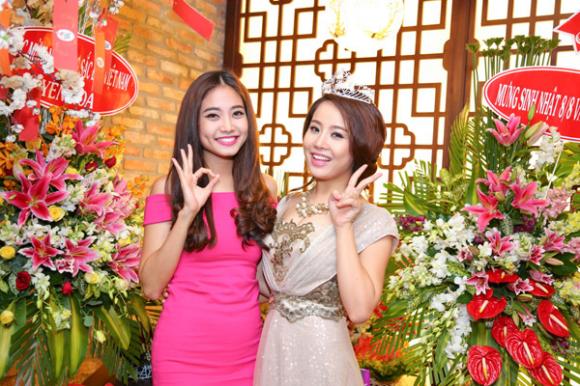 sao Việt, Nữ hoàng sắc đẹp Việt Nam, Trần Thị Yến Hoa, Yến Hoa rạng ngời đón sinh nhật, Ninh Hoàng Ngân, Cao Thùy Linh