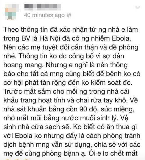 Ebola ở Việt Nam, Dịch bệnh Ebola, Đại dịch Ebola