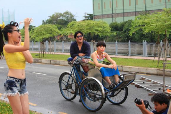 sao Việt, Kiwi Ngô Mai Trang, bà mẹ một con, Kiwi Ngô Mai Trang khoe eo thon, MV Ôi trời ơi, vợ chồng Kiwi Ngô Mai Trang, Cuộc đua kì thú 2014, 