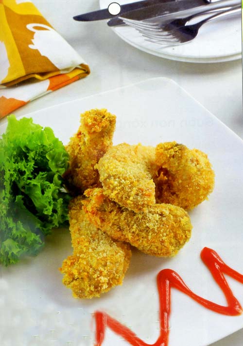 Sườn dê xông khói, Sườn non xông khói, Cánh gà tẩm phô mai chiên giòn, Món ăn ngon