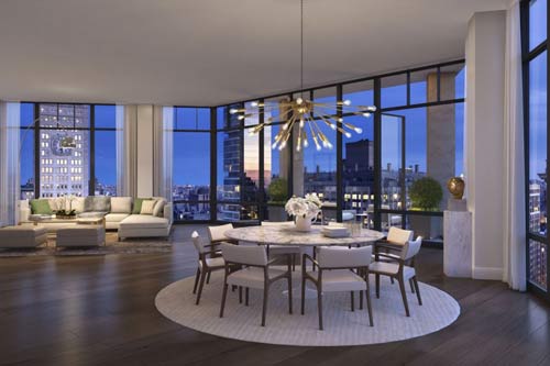 Căn hộ đắt nhất thế giới, One Hyde Park, Khách sạn Pierre, Cao ốc South Bank