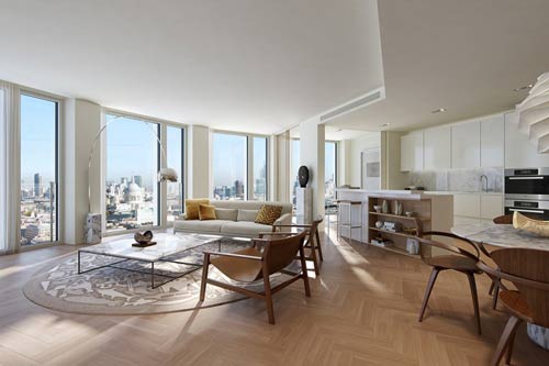 Căn hộ đắt nhất thế giới, One Hyde Park, Khách sạn Pierre, Cao ốc South Bank