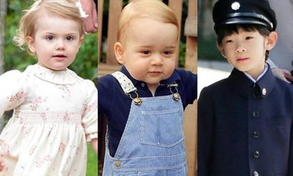 hoàng tử bé George, công nương kate, hoàng tử Anh, hoàng gia Anh, tin ngôi sao