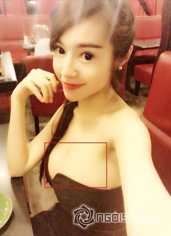 sao việt, mỹ nhân Việt vòng 1 khó hiểu, sao việt khe ngực rộng, sao việt ngực xấu