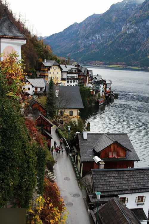 Ngôi làng,ngôi làng đẹp,khám phá ngôi làng đẹp nhất nước Áo