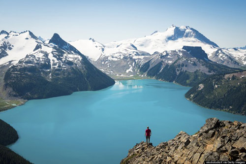 Hồ núi lửa, Hồ Garibaldi, Du lịch Canada