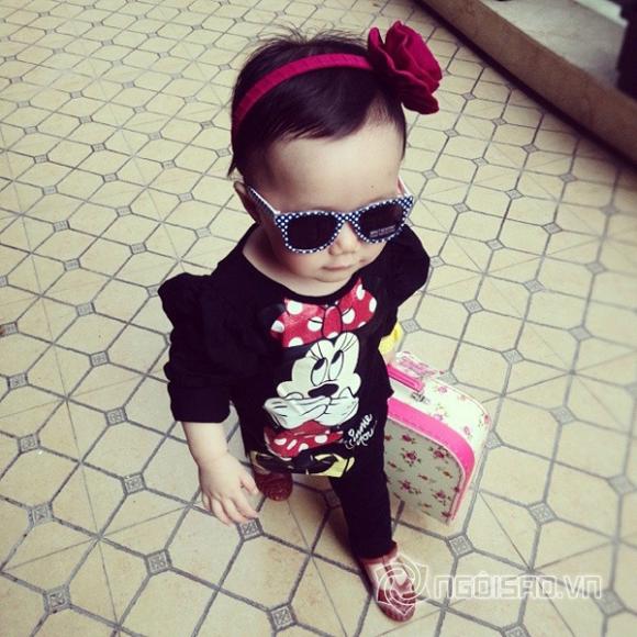 con gái Linh Nga, con gái Linh Nga tạo dáng chuyên nghiệp, con gái LInh Nga, bé Luna con gái LInh Nga 