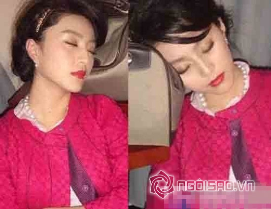 diễn viên châu Á,showbiz châu Á,tư thế ngủ của sao,sao ngủ trên phim trường,Jang Na Ra,Gong Hyo Jin,Jang Geun Suk