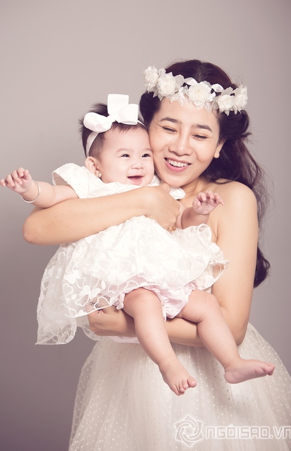 sao Việt, Mai Phương, diễn viên Mai Phương, bà mẹ đơn thân, con gái Mai Phương, công chúa nhà Mai Phương tròn 1 tuổi