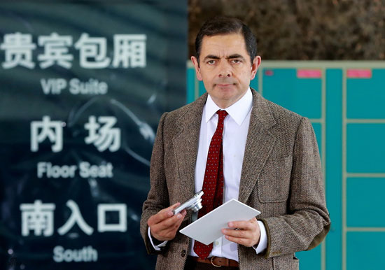 Mr.Bean,series phim Mr.Bean,nam diễn viên lừng danh thế giới,Mr.Bean quậy tưng bừng tại Trung Quốc