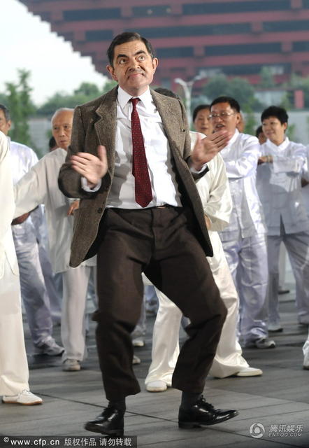 Mr.Bean,series phim Mr.Bean,nam diễn viên lừng danh thế giới,Mr.Bean quậy tưng bừng tại Trung Quốc