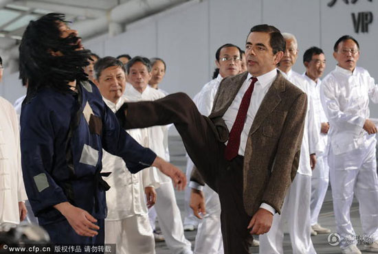 Mr.Bean,series phim Mr.Bean,nam diễn viên lừng danh thế giới,Mr.Bean quậy tưng bừng tại Trung Quốc