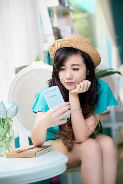 OPPO, N1 mini, Tự sướng, selfie, 13mp, camera xoay. Mie nguyễn, hotgirl