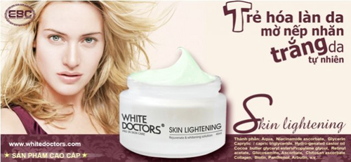 Mỹ phẩm white doctors, Mỹ phẩm trắng da, Kem tắm trắng, Mỹ phẩm chính hãng