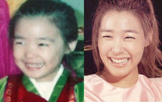 SNSD,Girls' Generation,ảnh khi xưa ta bé của SNSD,sao Hàn,Kpop