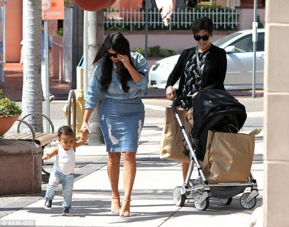 Kim Kardashian, Kim siêu vòng ba, North West, Nori