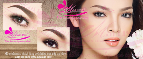 Thẩm mỹ viện Mailisa, Phun thêu chân mày, Phun môi, Tắm trắng