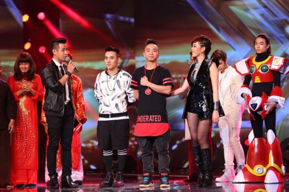 sao Việt, The X-Factor, Nhân tố bí ẩn, vòng Liveshow, học trò Dương Khắc Linh, nhóm FB Boiz bị loại, Hà Hồ ưu ái thí sinh