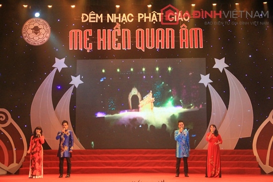 đêm nhạc từ thiện Phật giáo, Trung tâm Văn hóa Nghệ thuật Âu Cơ, đêm nhạc Phật giáo mùa Vu lan báo hiếu, quỹ từ tiện, xây nhà bán trú, học sinh vùng cao