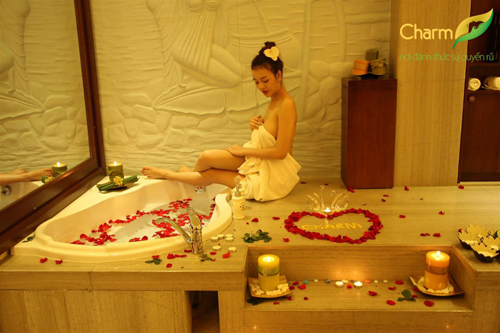 Tắm trắng pha lê cao cấp, Thẩm mỹ công nghệ cao Charm, Tắm trắng, Thẩm mỹ viện tắm trắng