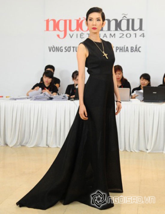 Xuân Lan,Vietnam's Next Top Model 2014,casting,Xuân Lan xin lỗi fans,ném đá