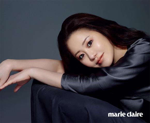 nữ diễn viên go hyun jung,go hyun jung trên tạp chí marie claire,sao hàn