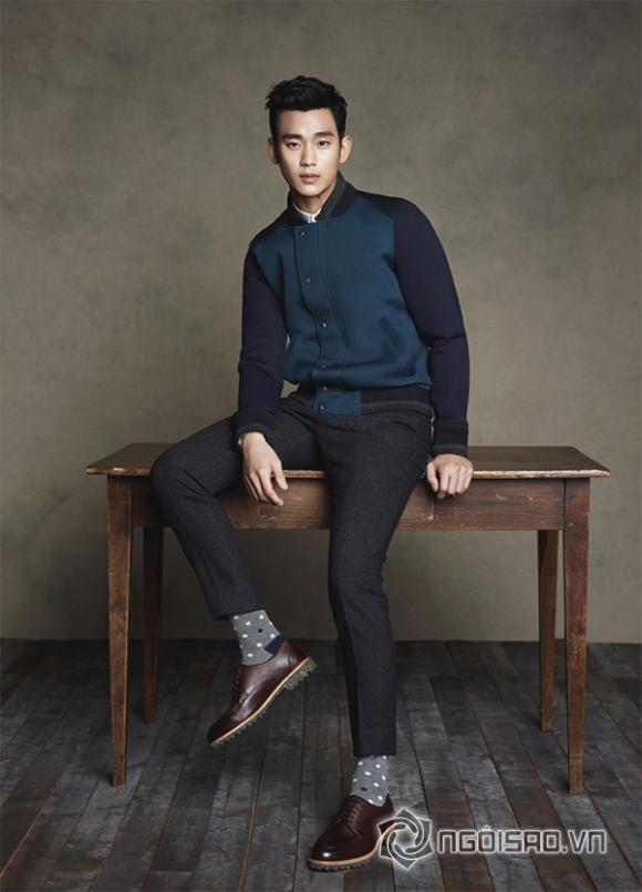 nam diễn viên kim soo hyun,minh tinh trái đất,kim soo hyun thời trang ziozia,sao hàn