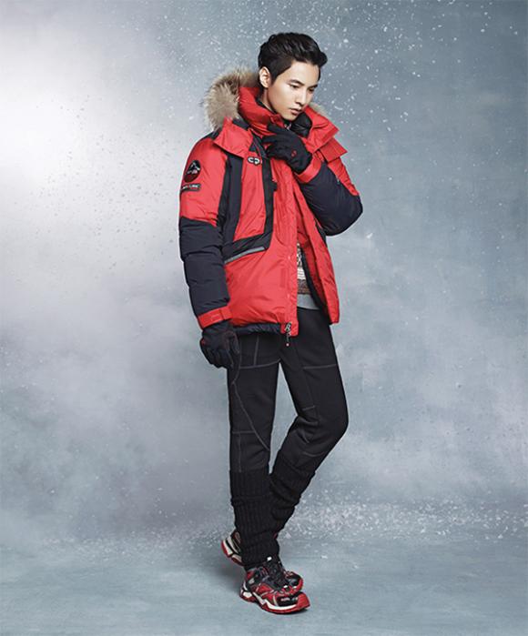 sao hàn,cặp đôi won bin và kim soo hyun,won bin thời trang center pole
