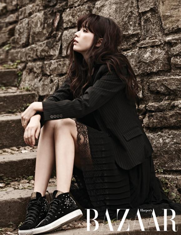 Han Hyo Joo,sao Hàn,Han Hyo Joo trên tạp chí Harper’s Bazaar,nàng Dong Yi Han Hyo Joo