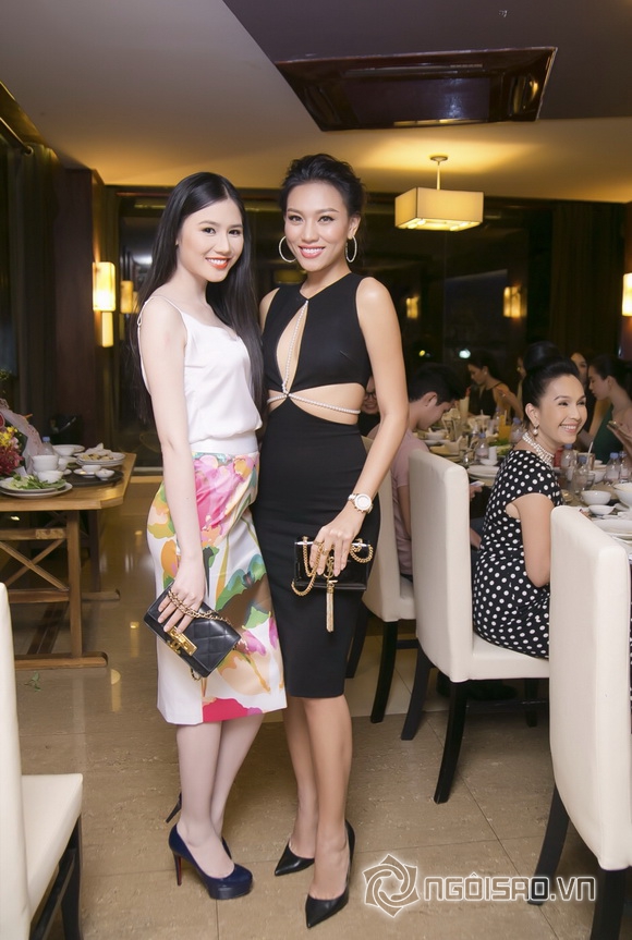 Sao việt,sao viet,hoa hậu tường vy,hoa hậu người việt thế giới 2014,chân dài venus fashion