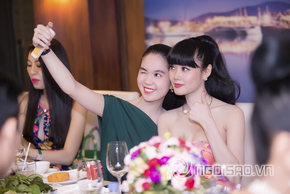 Sao việt,sao viet,hoa hậu tường vy,hoa hậu người việt thế giới 2014,chân dài venus fashion