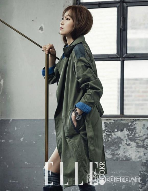 nữ diễn viên Gong Hyo Jin,Gong Hyo Jin trên tạp chí elle,sao hàn,phong cách Gong Hyo Jin
