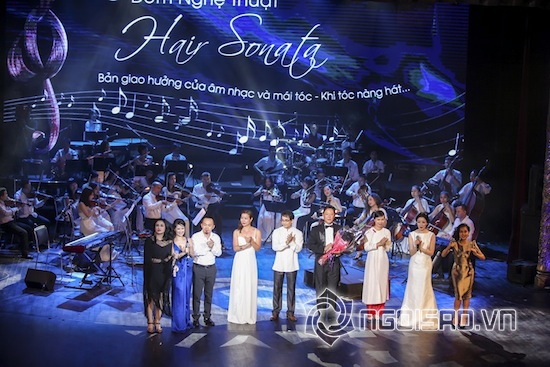 Hồng Nhung, Thanh Lam, Quốc Trung, đêm nhạc Hair Sonata