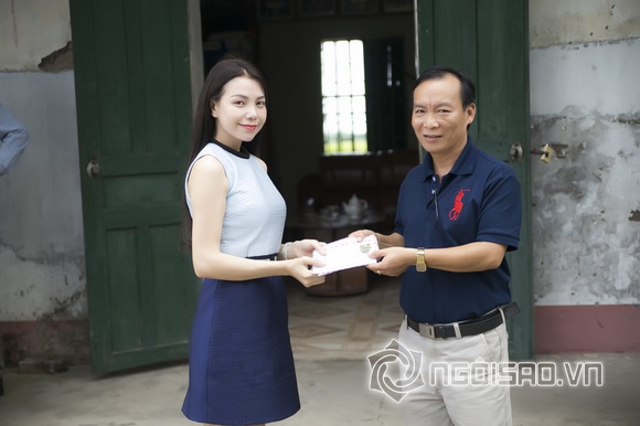 Sao việt,sao viet,người đẹp đất mũi trà ngọc hằng,á hậu trà ngọc hằng,trà ngọc hằng làm từ thiện