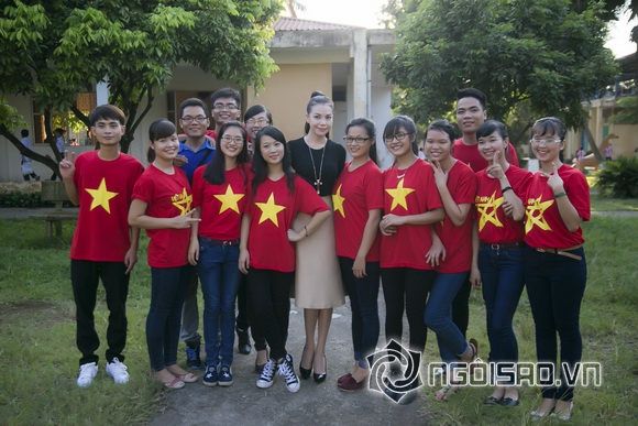 Sao việt,sao viet,người đẹp đất mũi trà ngọc hằng,á hậu trà ngọc hằng,trà ngọc hằng làm từ thiện
