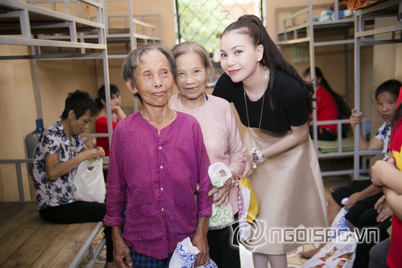 Sao việt,sao viet,người đẹp đất mũi trà ngọc hằng,á hậu trà ngọc hằng,trà ngọc hằng làm từ thiện