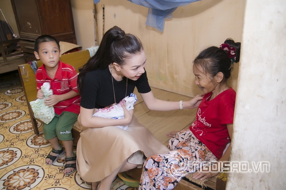 Sao việt,sao viet,người đẹp đất mũi trà ngọc hằng,á hậu trà ngọc hằng,trà ngọc hằng làm từ thiện