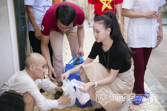 Sao việt,sao viet,người đẹp đất mũi trà ngọc hằng,á hậu trà ngọc hằng,trà ngọc hằng làm từ thiện