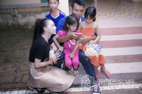Sao việt,sao viet,người đẹp đất mũi trà ngọc hằng,á hậu trà ngọc hằng,trà ngọc hằng làm từ thiện