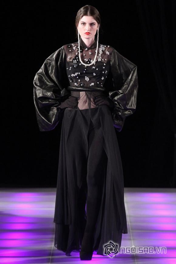 Võ Việt Chung, New York Couture Fashion Week 2014, Tuần lễ thời trang New York, Huê khôi xứ Nam Kỳ