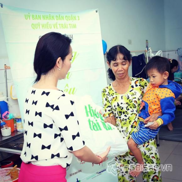 Kim Hiền, Quỹ từ thiện hiểu về trái tim, Kim Hiền xót xa cho hoàn cảnh khó khăn của trẻ thơ 