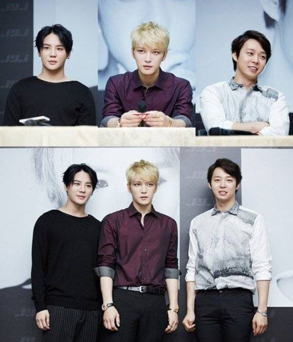 JYJ,sao Hàn,sao châu Á,phóng viên Đài Loan bỏ về trong họp báo JYJ,C-JeS Entertainment
