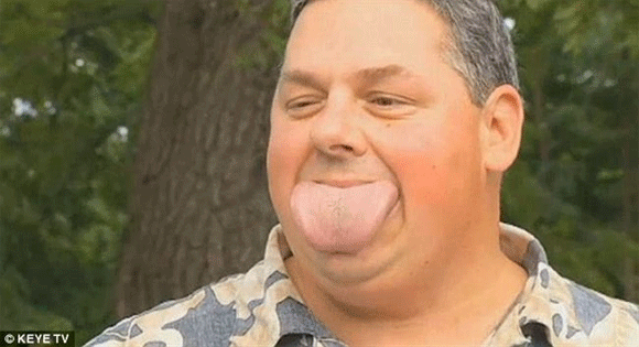 Lưỡi,lưỡi rộng,người đàn ông có lưỡi rộng nhất thế giới