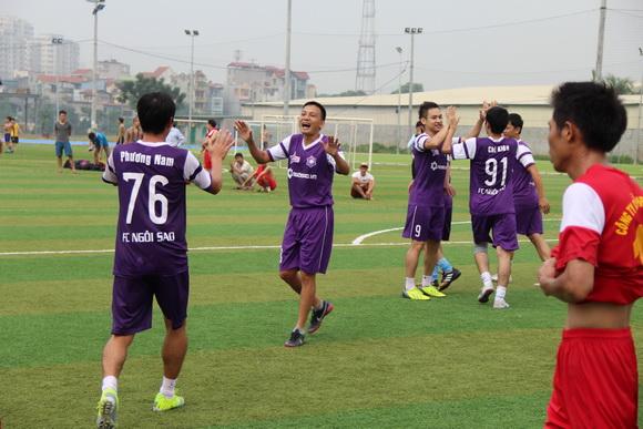 Câu lạc bộ bóng đá ngôi sao việt nam,ngoisao fc,bán kết cúp công thương,vũ minh hiếu,đặng phương nam